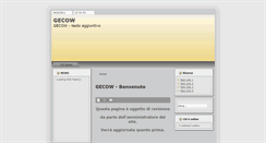 Desktop Screenshot of gecow.it